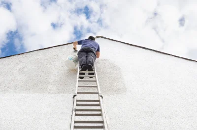 Peinture extérieure à Louversey — façades et ravalement